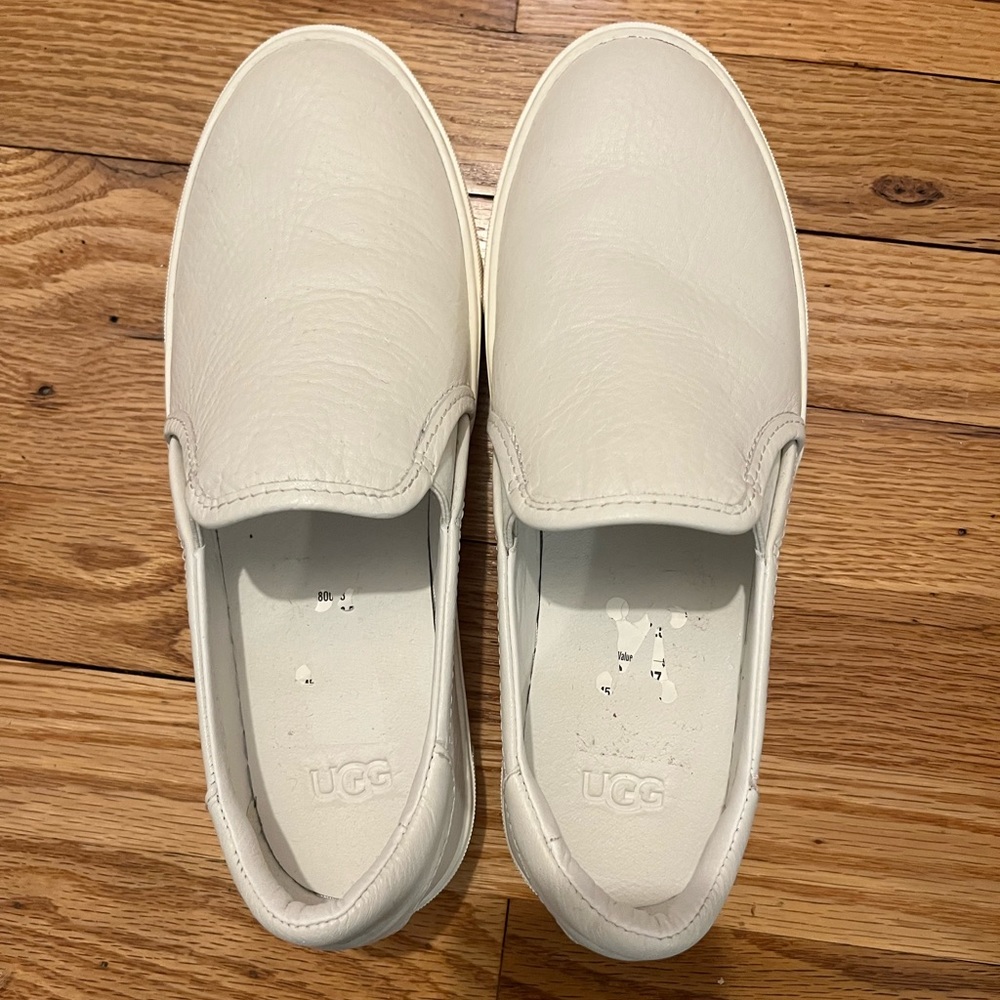 White ugg shoes